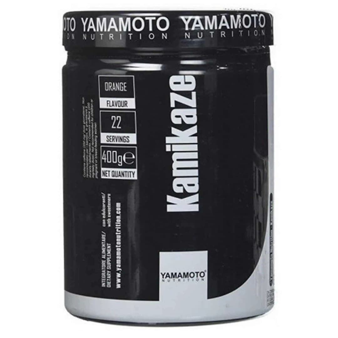 Kamikaze 400g Yamamoto pre-workout sa kreatinom BCAA aminokiselinama kofeinom za energiju fokus i intenzivan trening