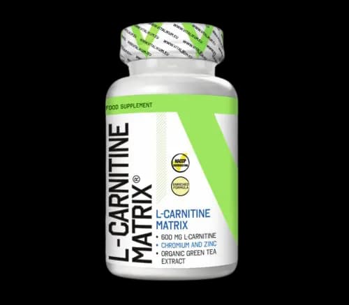 L-Carnitine Matrix Vitalikum 90 tableta sa L-karnitinom zelenim čajem cinkom i hromom za trening i definiciju