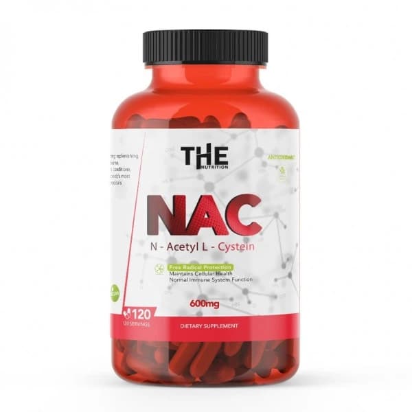 NAC N-acetyl cysteine 600 mg 120 tableta THE Nutrition dodatak ishrani za antioksidativnu podršku