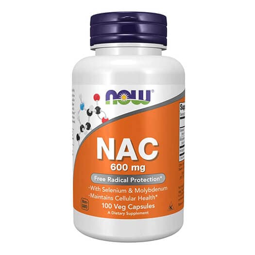 NOW NAC 600 mg kapsule - N-acetil L-cistein za sintezu glutationa, antioksidativnu zaštitu, podršku jetri, respiratornom sistemu, imunitetu i prirodnoj detoksikaciji organizma