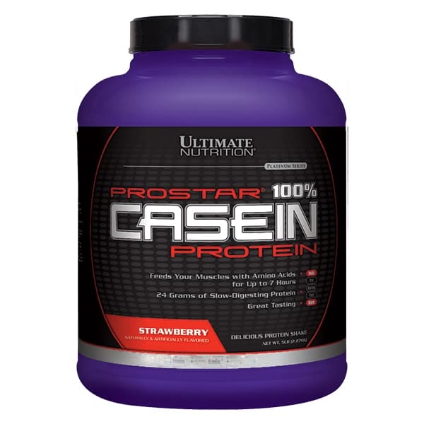 Casein Prostar Ultimate Nutrition 2.27 kg kazein protein u prahu za sporiju apsorpciju i oporavak mišića