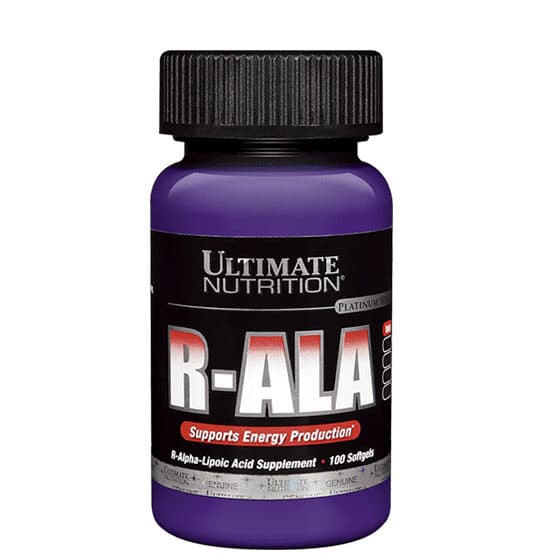 R-ALA Ultimate Nutrition 90 kapsula R-alfa-lipoinska kiselina antioksidativna podrška