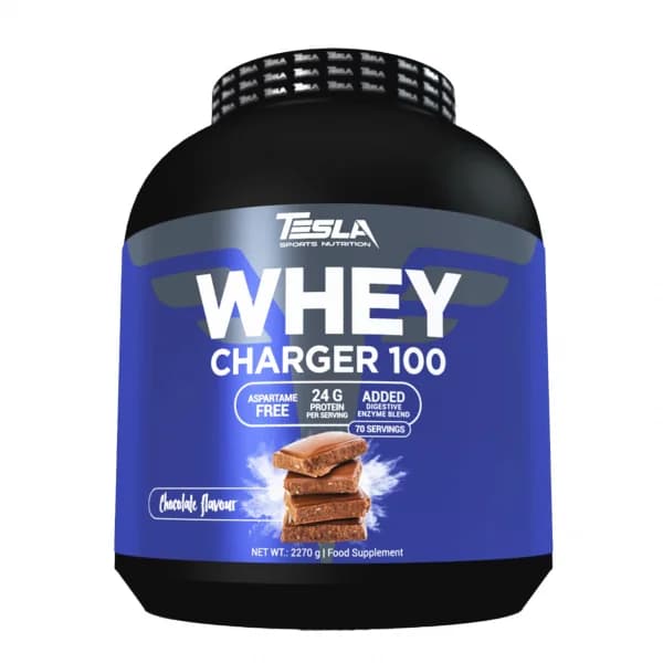 Whey charger100 2.27kg + gratis ŠEJKER - Tesla nutrition