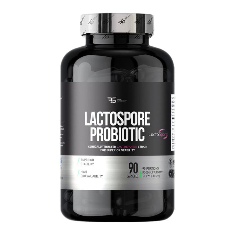 LactoSpore® Probiotic 90 kapsula sa Bacillus coagulans LactoSpore® i 300 mg inulina za podršku crevnoj mikrobioti.