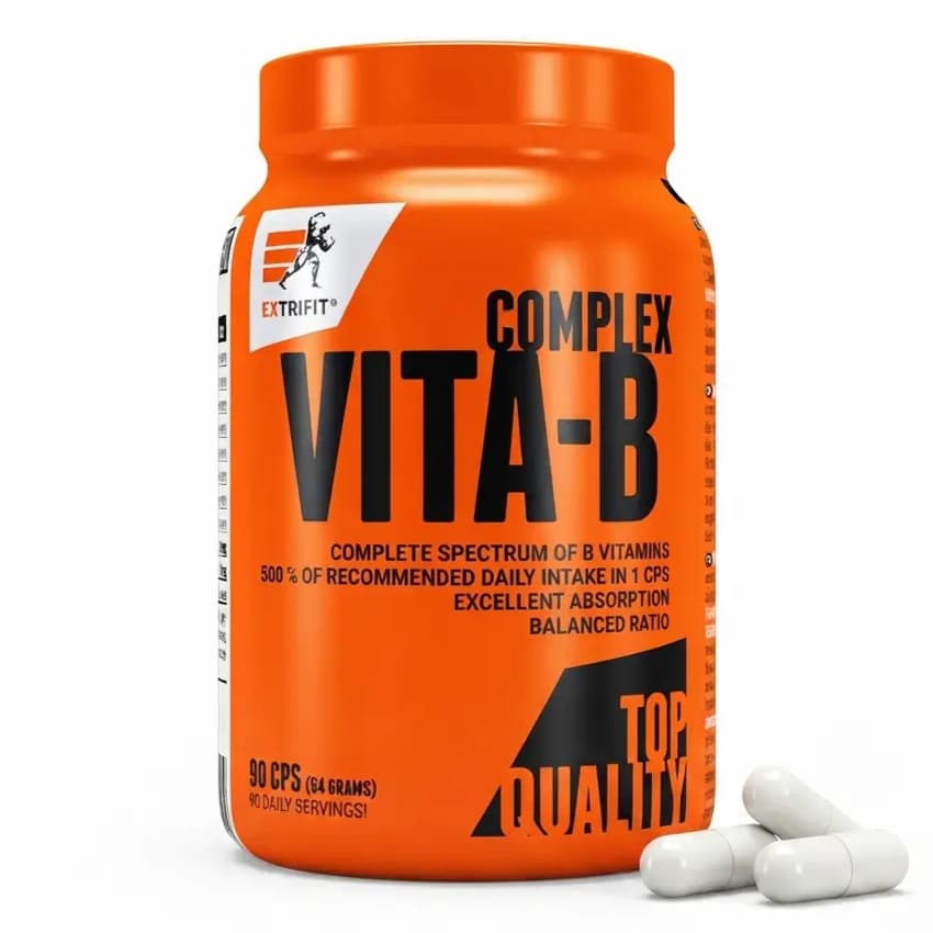 B Complex Forte 500 – kompleks vitamina B1, B2, B3, B5, B6, B7, B9 i B12 sa holinom i inozitolom