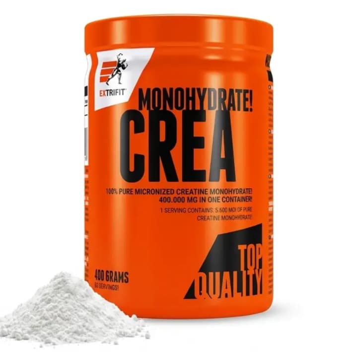 Extrifit Crea Monohydrate – 100% mikronizovani kreatin monohidrat sa 5 g kreatina po porciji za sportiste i trening visokog intenziteta