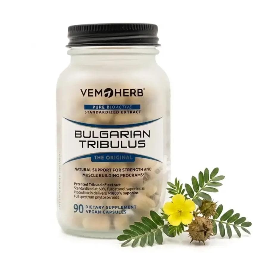 VemoHerb Bulgarian Tribulus Tribuscin® – originalni bugarski Tribulus terrestris ekstrakt standardizovan na 60% furostanolnih saponina