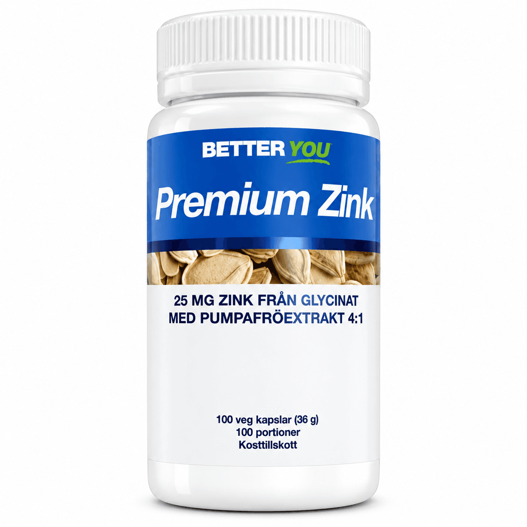 Premium Zinc Better You – cink bisglicinat sa ekstraktom semenki bundeve za imunitet, kožu i normalan testosteron