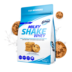 6pak milky shake whey protein