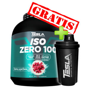 Iso zero100 2kg + gratis ŠEJKER - Tesla nutrition
