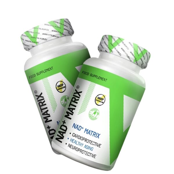 NAD+ Matrix kapsule – suplement za energiju, vitalnost i anti-aging sa rezveratrolom i koenzimom Q10