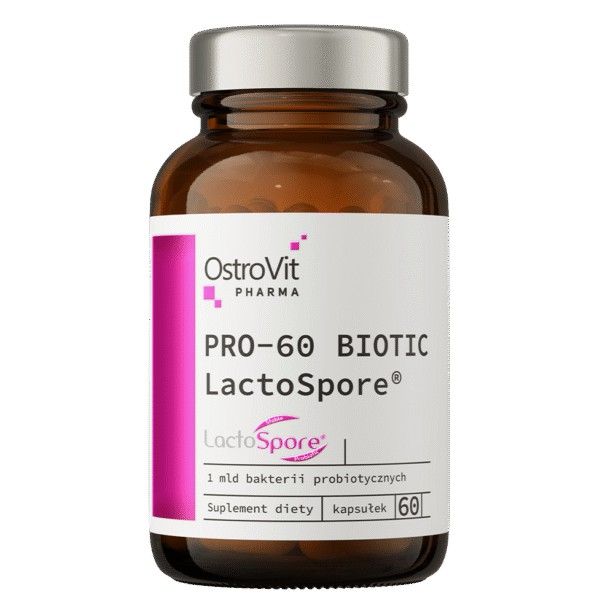 OstroVit PRO-60 BIOTIC LactoSpore probiotik sa 1 milijardom CFU i inulinom za podršku crevne flore i imuniteta